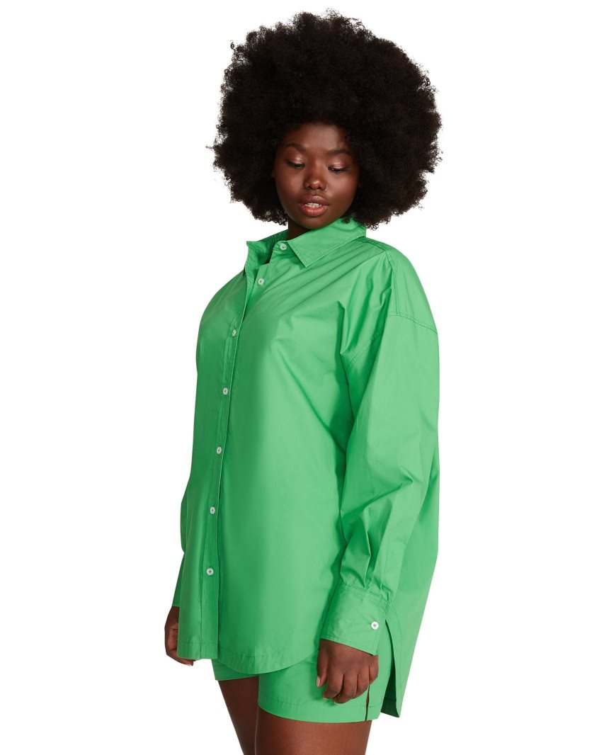 Camisas Steve Madden Poppy Top Mujer Verde | ES YEE490